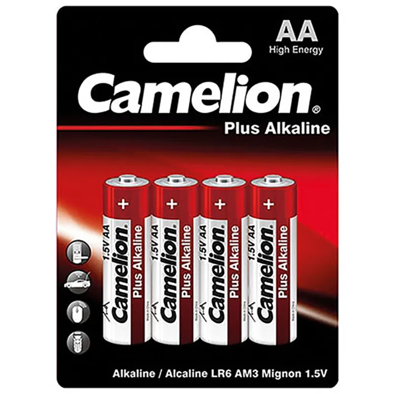 باتری قلمی آلکالاین Plus Alkaline چهارتایی مارک Camelion