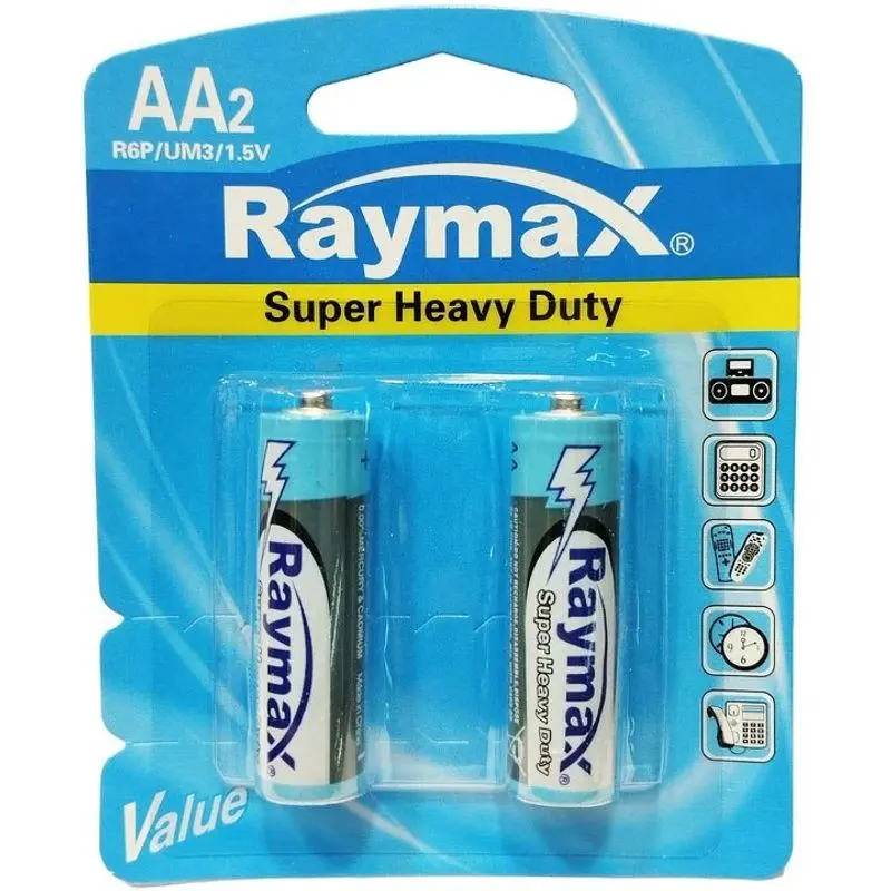 باتری قلمی SUPER HEAVY DUTY دوتایی مارک Raymax